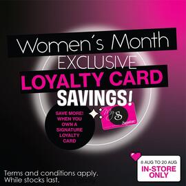 Signature Cosmetics catalogue Page 1