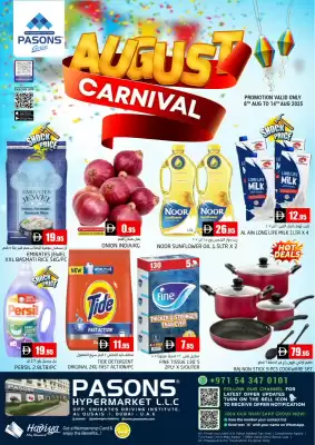 Pasons catalogue (valid until 14-08)