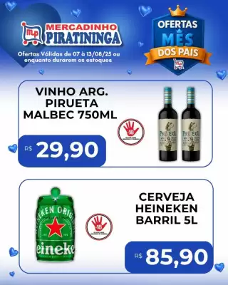 Catálogo Mercadinho Piratininga (válido até 13-08)