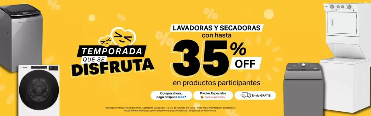 Catálogo Whirlpool (válido hasta 31-08)