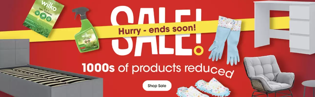 Wilko leaflet (valid until 14-08)