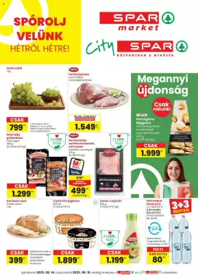 Spar Market akciós újság
