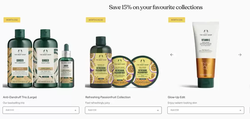 The Body Shop leaflet (valid until 14-08)