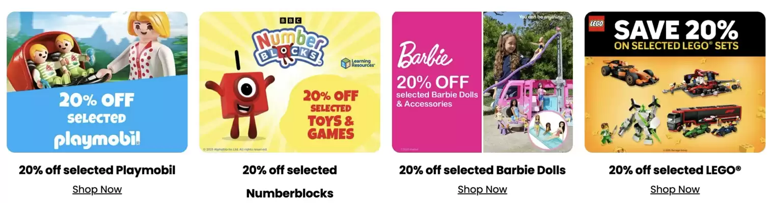 Hamleys leaflet (valid until 14-08)