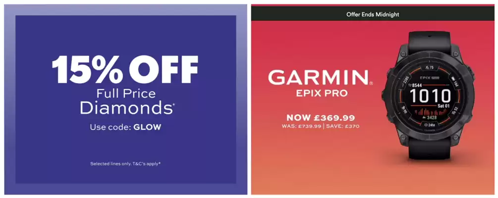 H. Samuel leaflet (valid until 14-08)