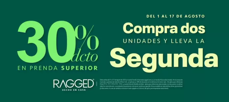 Catálogo RAGGED (válido hasta 17-08)