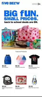 Five Below Weekly Ad