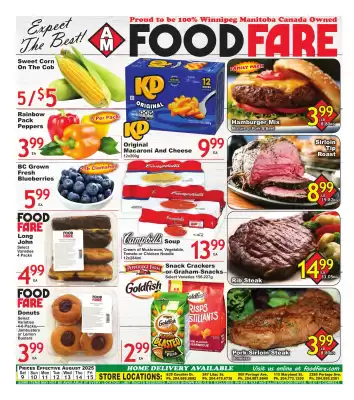 Food Fare flyer (valid until 14-08)