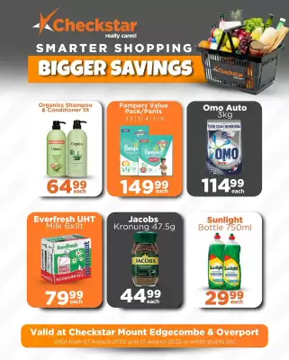 Check Star catalogue (valid until 17-08)