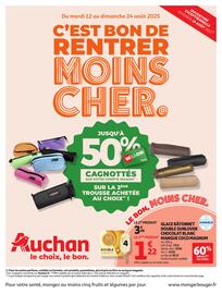 Catalogue Auchan | C'est bon de rentrer moins cher page 1
