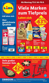 Lidl Prospekt woche 33 Seite 1