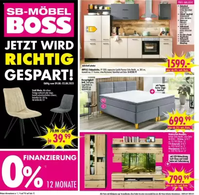 Möbel Boss Prospekt (gültig bis 22-08)