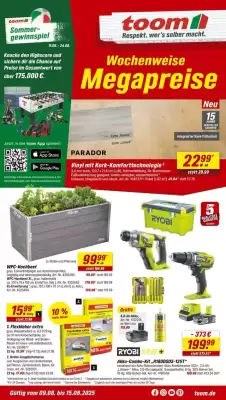 toom Baumarkt Prospekt (gültig bis 15-08)