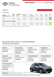 Toyota tilbudsavis | Aygo X Side 1