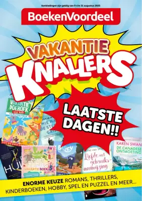 Boekenvoordeel folder (geldig t/m 31-08)