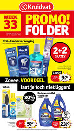Kruidvat folder week 33 Pagina 1