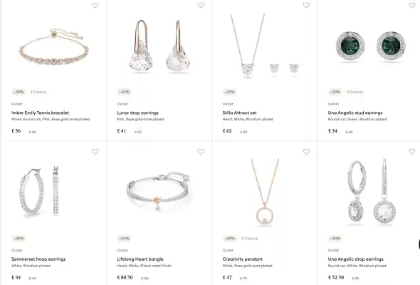 Swarovski catalogue (valid until 15-08)