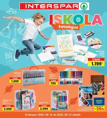 Interspar akciós újság (érvényes eddig: 27-08)