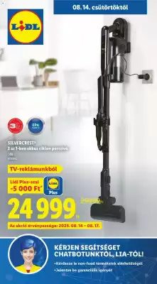Lidl akciós újság (érvényes eddig: 20-08)