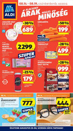 ALDI akciós újság hét 33 Oldal 1