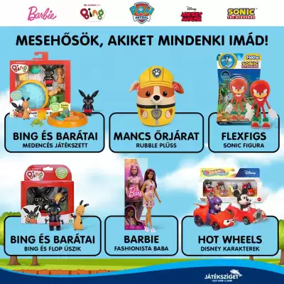 Játéksziget akciós újság (érvényes eddig: 24-08)