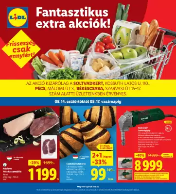 Lidl akciós újság