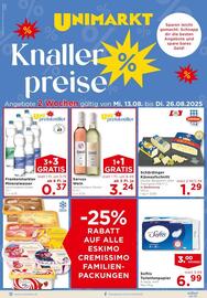Unimarkt Flugblatt Seite 1