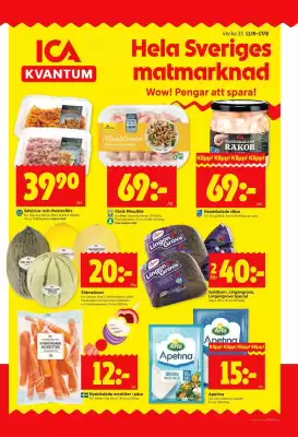 ICA Kvantum reklamblad (giltig till och med 17-08)