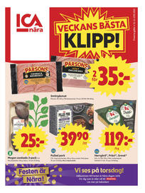 ICA Nära reklamblad vecka 33 Sida 1