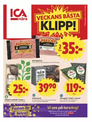 ICA Nära reklamblad (giltig till och med 17-08)