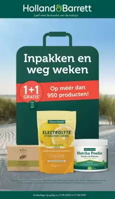 Holland & Barrett folder (geldig t/m 17-08)