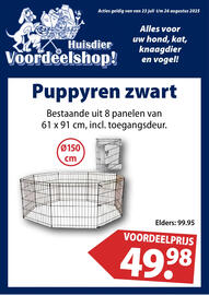 Huisdier Voordeelshop folder Pagina 1