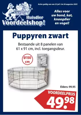 Huisdier Voordeelshop folder (geldig t/m 26-08)