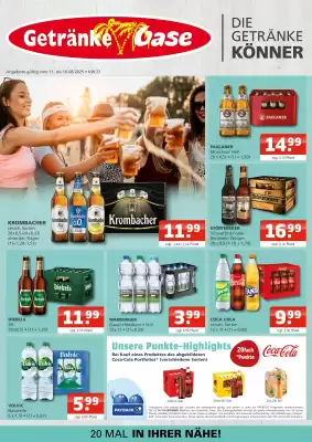 Getränke Oase Prospekt (gültig bis 16-08)