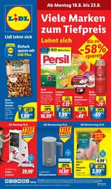 Lidl Prospekt woche 34 Seite 1