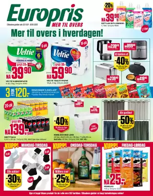 Europris Kundeavis (gyldig til 16-08)