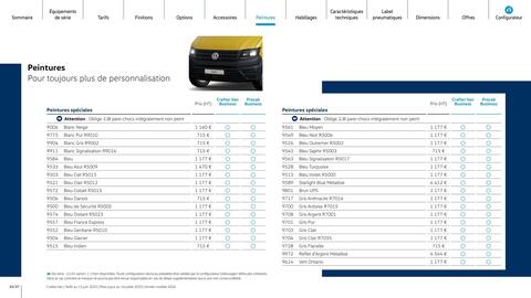 Catalogue Volkswagen page 25