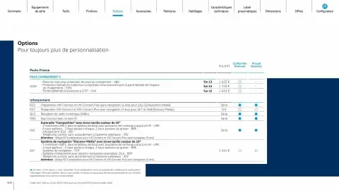 Catalogue Volkswagen page 9