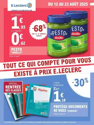 Catalogue E.Leclerc (valable jusqu'au 23-08)