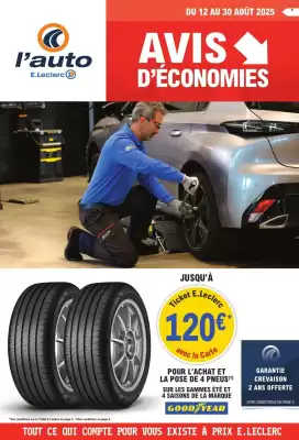 Catalogue E.Leclerc L'Auto (valable jusqu'au 30-08)
