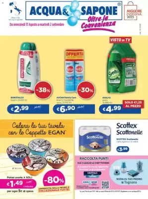 Volantino Acqua & Sapone (valido fino al 2-09)