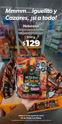 Catálogo Sam's Club (válido hasta 31-08)