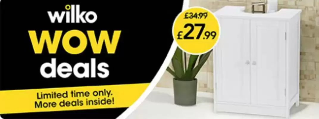 Wilko leaflet (valid until 15-08)