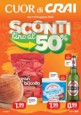 Volantino Crai (valido fino al 19-08)