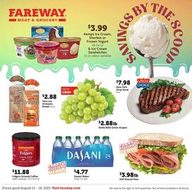 Fareway Weekly Ad week 33 Page 1