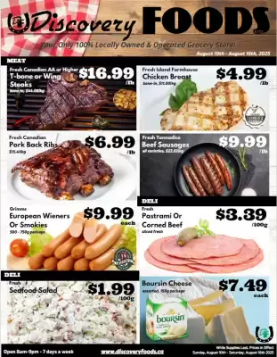 Discovery Foods flyer (valid until 16-08)