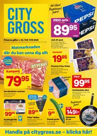City Gross reklamblad vecka 33 Sida 1