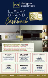 Designer Appliances catalogue Page 1