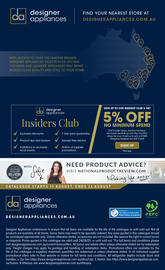 Designer Appliances catalogue Page 40