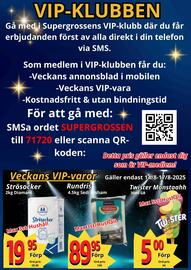 Supergrossen reklamblad vecka 33 Sida 14